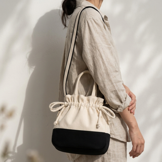 Bucket Bag Sewing Pattern | Drawstring Project Bag Pattern PDF