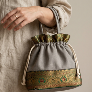 Bucket Bag Sewing Pattern | Drawstring Project Bag Pattern PDF