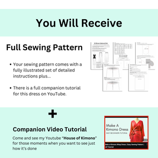 Gathered Skirt Sewing Pattern | Easy Beginner Gather Skirt with Pockets