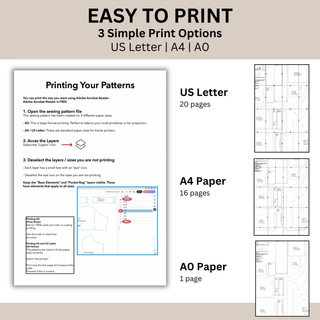 3 Bag Pattern Bundle: Knot Bag, Hobo Bag & Bucket Bag Sewing Patterns (PDF Patterns)