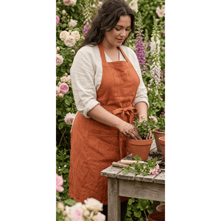 Gardening Apron Sewing Pattern PDF - Easy Garden Apron Pattern