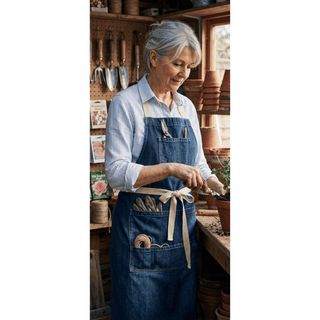 Gardening Apron Sewing Pattern PDF - Easy Garden Apron Pattern