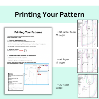 Japanese Cross Back Apron Pattern (PDF)