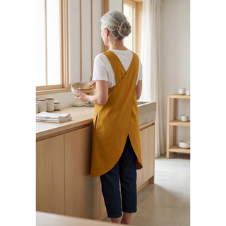 Japanese Cross Back Apron Pattern (PDF)