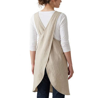 Japanese Cross Back Apron Pattern (PDF)