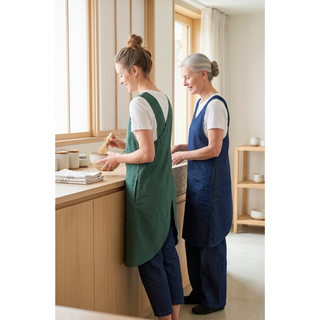 Japanese Cross Back Apron Pattern (PDF)