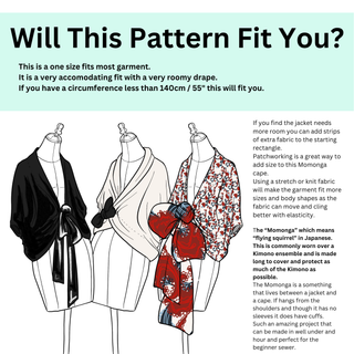 Will This Pattern Fit You? Accommodating Cape Jacket Sewing Pattern for diverse body shapes and sizes.