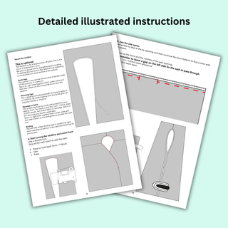 Sleeveless Top Pattern PDF | Easy Women's  Summer Blouse Sewing Patterns XXS-3XL (Digital Download)