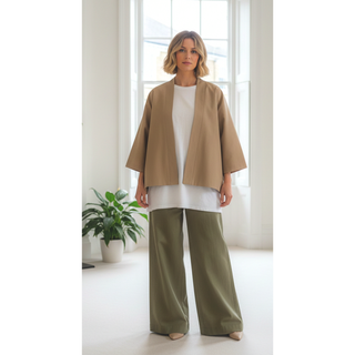 Kimono Jacket Pattern (Short Robe) | Slouchy Kimono Jacket Sewing Pattern  (PDF)