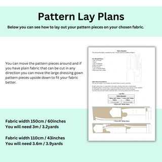 Women's Easy Dressing Gown & Robe Sewing Pattern (XS-3XL)